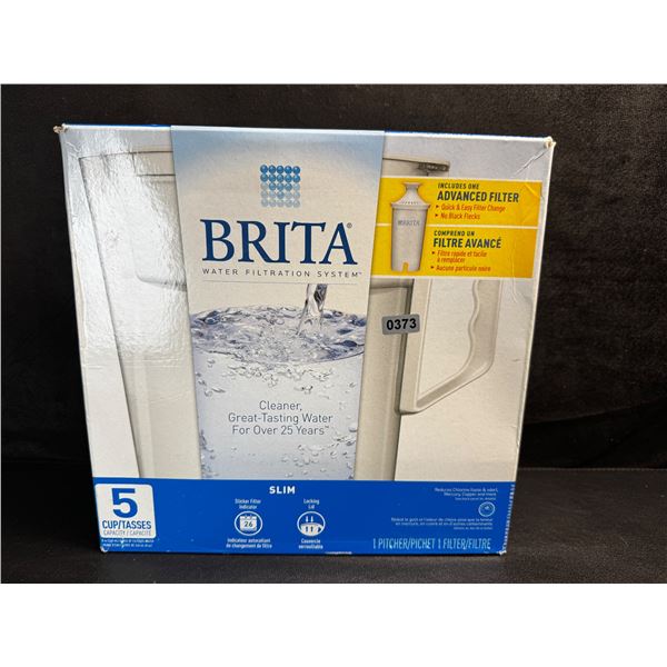 1 Brita Advanced Filter 5 Cup Water Filter Pitcher - New