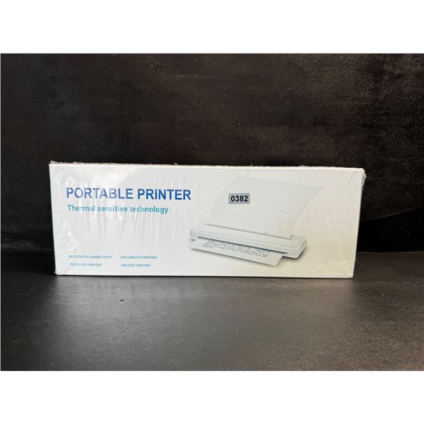 1 Portable Smart Bluetooth Inkless Thermal Printer - New