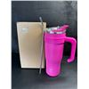 Image 1 : 1 Stacegeele 40oz Barbie Pink Insulated Tumbler Travel Mug - New
