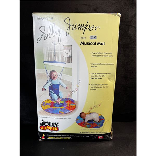 1 Original Jolly Jumper with Musical Mat and Door Clamp - Complete in Box