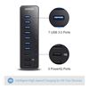 Image 2 : 1 Anker 10 Port Intelligent High Speed Charger with Power IQ Ports - New