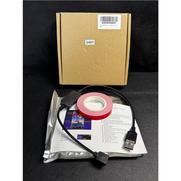 1 9.6ft/3m TV/Accessory/Hobby LED Backlight Kit with Remote and App Control - New