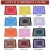 Image 7 : 2 Packs of Bandanas (12 Per Pack/24 Total); Multi-Colour Bandanas - Brand New