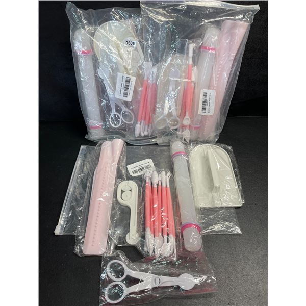 3 Sets of Fondant/Cake Decorating Tools/Supplies (14pcs Each) - Brand New