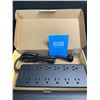 Image 4 : 1 TROND Prime IX S 12-Outlet Power Bar/Surge Protector w/ USB Charging Ports - Brand New!