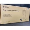 Image 7 : 1 TROND Prime IX S 12-Outlet Power Bar/Surge Protector w/ USB Charging Ports - Brand New!