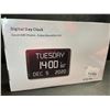 Image 3 : 1 Large Display 11.5" LED Digital Calendar Clock for Seniors - New Sealed
