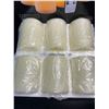 Image 3 : 6-Pack Set of LED Flameless Candles with Remote Control - Real Wax - New