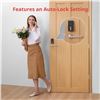 Image 8 : 1 SwitchBot Smart Lock; Bluetooth Electronic Deadbolt/Keyless Entry Front Door Lock - NEW SEALED!