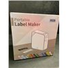 Image 2 : 1 Portable Bluetooth Label Maker Machine; Inkless Handheld Label Maker (Model: D1600) - New Sealed!