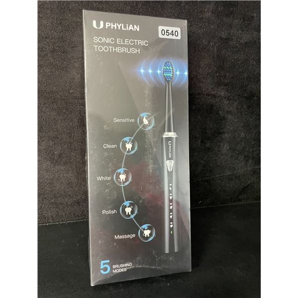 1 Uphylian Sonic Electric Toothbrush Kit - H8 Series - 5 Brushing Modes - New Sealed!
