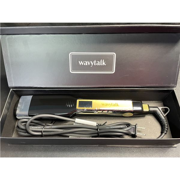 1 WavyTalk K-139 Professional Nano-Titanium Flat Iron/Hair Straightener - Brand New!