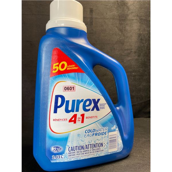 1 Jug of Purex Cold Water Liquid Laundry Detergent - 2.03L (50 Loads) - New