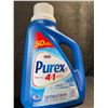 Image 1 : 1 Jug of Purex Cold Water Liquid Laundry Detergent - 2.03L (50 Loads) - New
