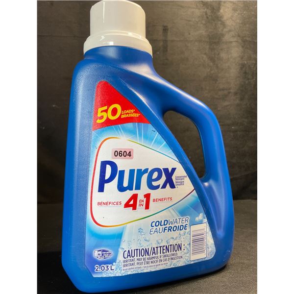 1 Jug of Purex Cold Water Liquid Laundry Detergent - 2.03L (50 Loads) - New