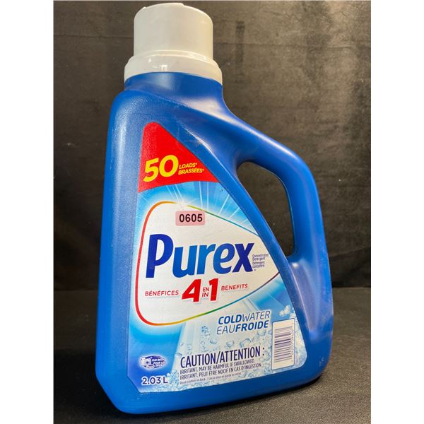 1 Jug of Purex Cold Water Liquid Laundry Detergent - 2.03L (50 Loads) - New
