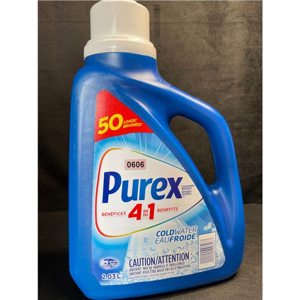 1 Jug of Purex Cold Water Liquid Laundry Detergent - 2.03L (50 Loads) - New