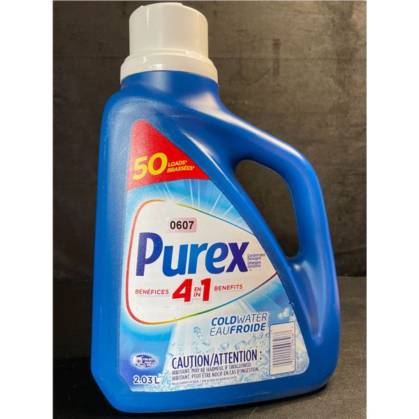 1 Jug of Purex Cold Water Liquid Laundry Detergent - 2.03L (50 Loads) - New