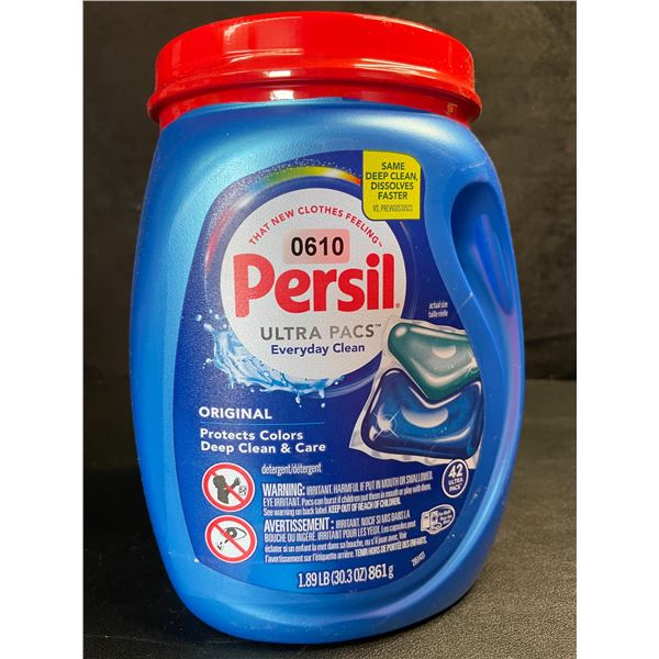 Persil Original Ultra Pacs Everyday Clean Laundry Detergent Pod - 1.89lb Tub/42 Ultra Pacs - New