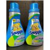 Image 1 : 2 Snuggle Original SuperFresh Liquid Fabric Softeners - 937ml Each - New