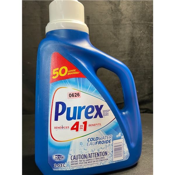 1 Jug of Purex Cold Water Liquid Laundry Detergent - 2.03L (50 Loads) - New