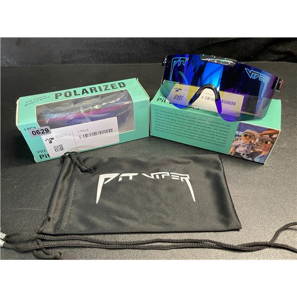 2 Pairs of Kids/Youth Pit Viper Polarized Sunglasses (For Ages 2-6yrs) - New