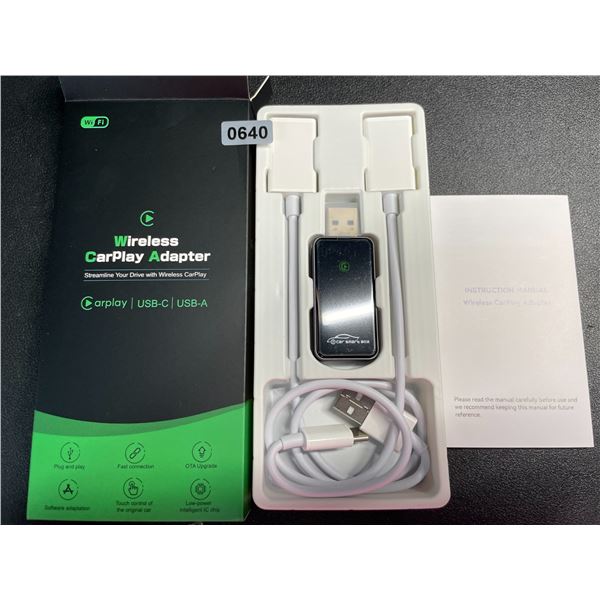 1 Wireless CarPlay Adapter - Brand New