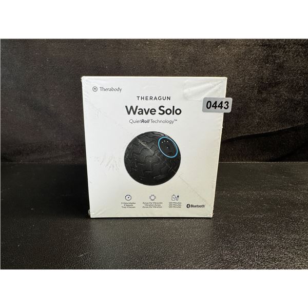 1 Therabody Theragun Wave Solo Quiet Roll Massage Ball - New