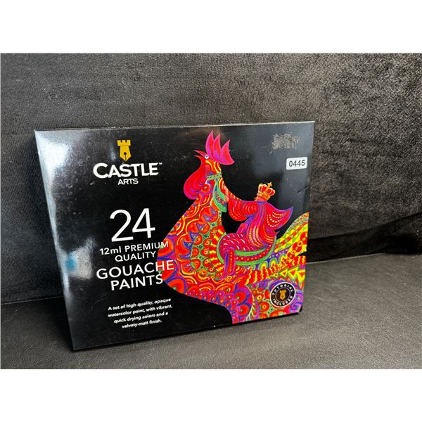 1 24-Pack of Castle Arts 12ml Premium Quality Gouache Paints - New