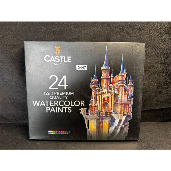 1 24-Pack of Castle Arts 12ml Premium Quality Watercolour Paints - New