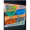 Image 1 : 8PC Scrub Daddy Sponge Set - Variety Colors - Scratch-Free Multipurpose Sponges - New