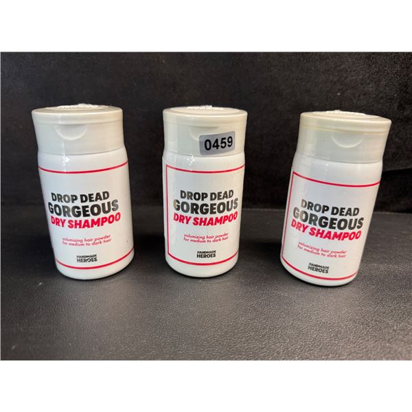 3 Handmade Heroes Drop Dead Gorgeous Dry Shampoo for Hair (Volumizing Hair Powder) - New