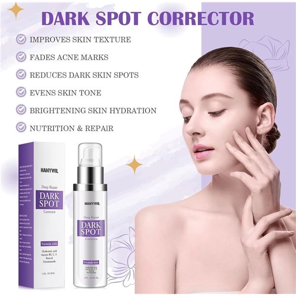 1 Bottle of Hanywil Deep Repair Dark Spot Corrector - 50ml Bottle - New