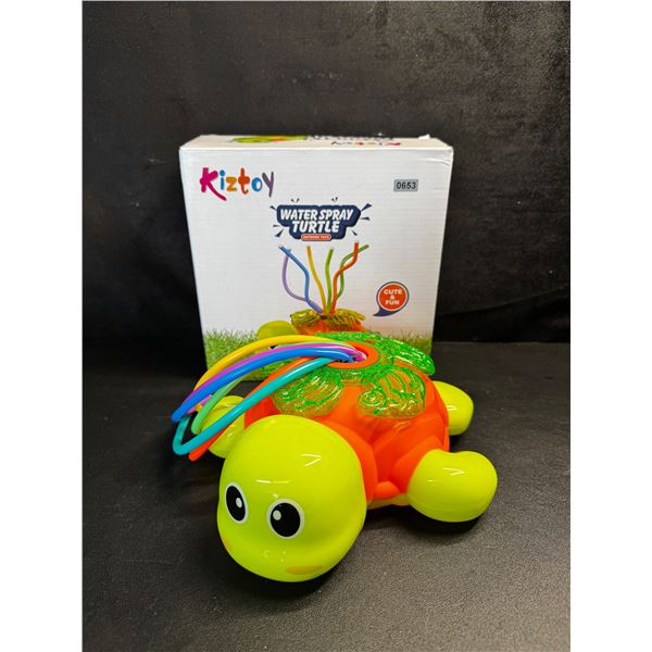 1 Kiztoys Water Spray/Sprinkler Outdoor Activity Turtle - New