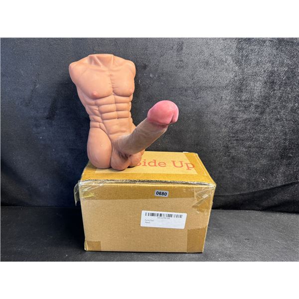 1 Realistic Feel Silicone Sex Doll for Men or Women with Rigid Hard Penis - New