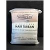 Image 4 : 1 3-Pack of Assorted Colour Hair Drying Turbans/Towels - New