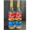 Image 1 : 2 Torani Cane Sugar Sweetener Syrups (750ml) - New Sealed (BB: FE 10/2027)