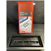 Image 2 : 1 Fittes Aria Lite Framed Floor Vent (4" x 10") Matte Black - New in Box