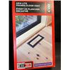 Image 4 : 1 Fittes Aria Lite Framed Floor Vent (4" x 10") Matte Black - New in Box