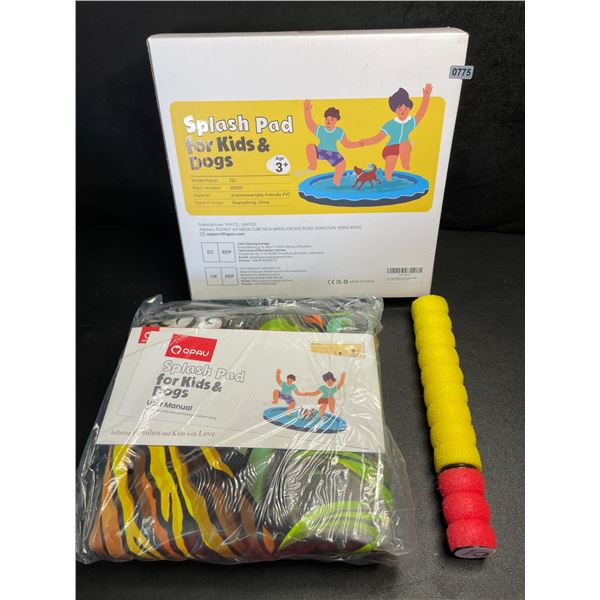 1 Splash Pad for Kids & Dogs - 67" Size - Brand New