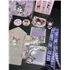 Image 5 : 1 Kuromi Cute Kawaii School Supplies Set; Assorted Kuromi Stationary Supplies - New