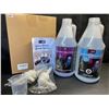 Image 2 : 1 Let's Resin 1-Gallon Epoxy Resin Kit (3.78L) Crystal Clear Epoxy Resin - NEW SEALED!