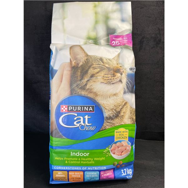 1 Bag of Purina Cat Chow Real Chicken Indoor Cat Food - 3.2KG Bag - New Sealed (BB: AUG 2026)
