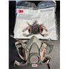 Image 1 : 1 3M Half Facepiece Reusable Respirator Mask - Medium - New