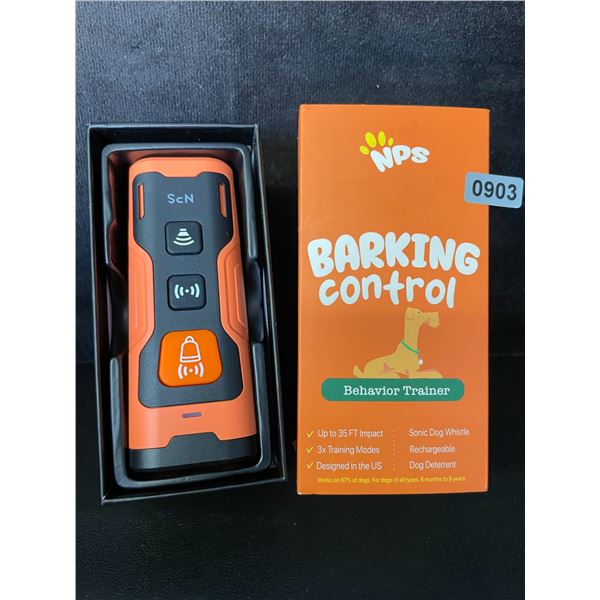1 Barking Control Device/Dog Behavior Trainer - Brand New