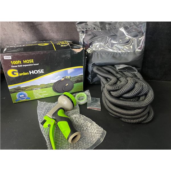 100FT Expandable Garden Hose with Nozzle - Lightweight/Easy to Store - Brand New