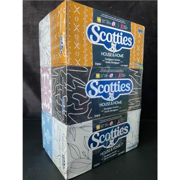 6-Pack of Scotties Original Tissue Boxes (6 x 125 White Tissues) - New