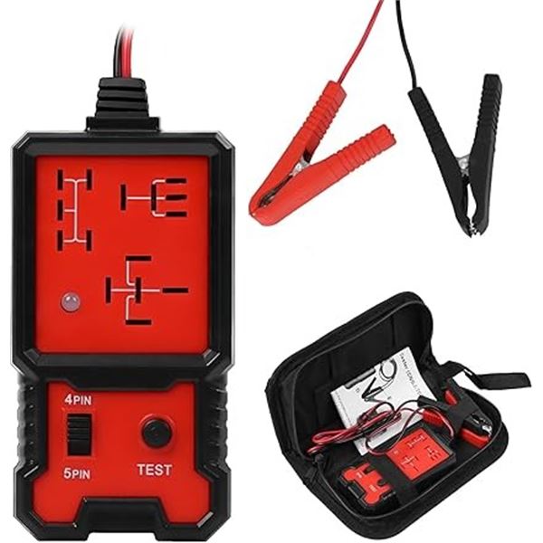 1 Stanew Portable 12V Car Relay Tester Kit - Handheld Diagnostic Tool - New