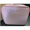Image 3 : 1 Makeup/Cosmetic Travel Case with LED Mirror Built-In - Pink (10.6" x 9.4") - New