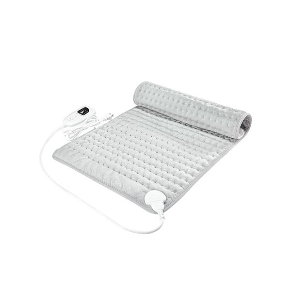 1 Electric Heating Pad for Body/Pain Relief (Large 24" x 20") Grey - Brand New